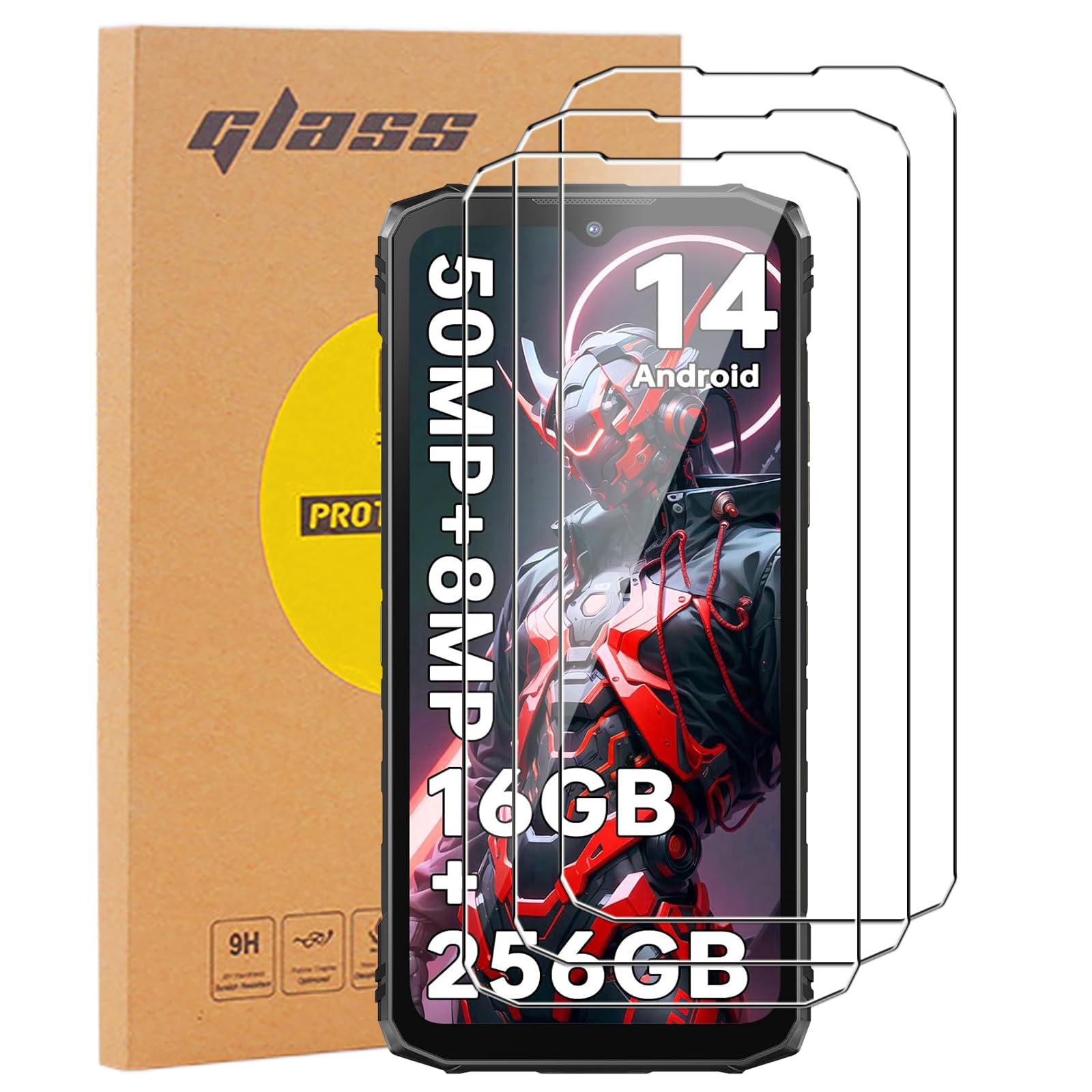 Protezione Smartphone ZTE Custodia Morbida TPU Pelle Vetro Temperato 9H Per ZTE Blade A7 Prime (NON A7P) - Protezione Totale Watch 7 - Foto 13