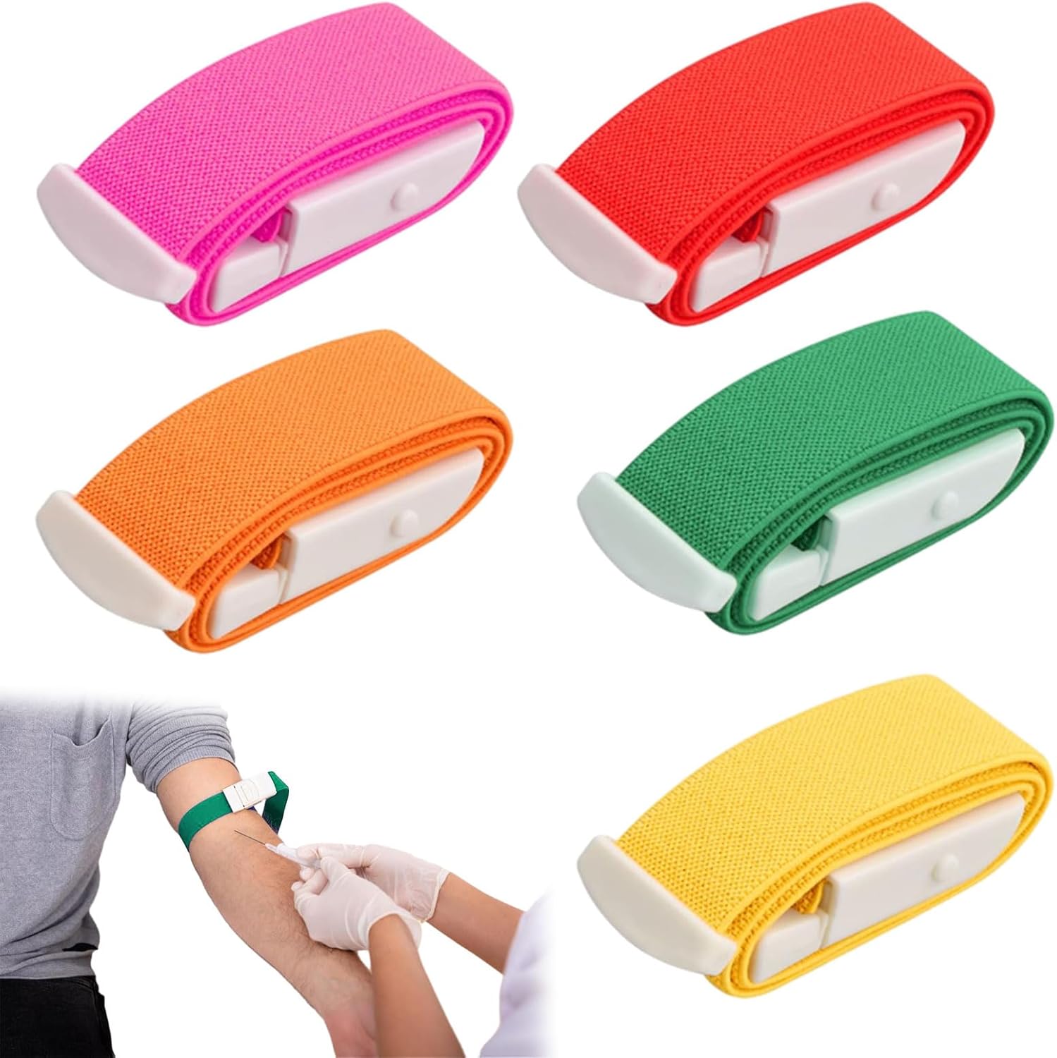 5PCS Tourniquets for Nurses Torniquetes Medical First Aid Tourniquet