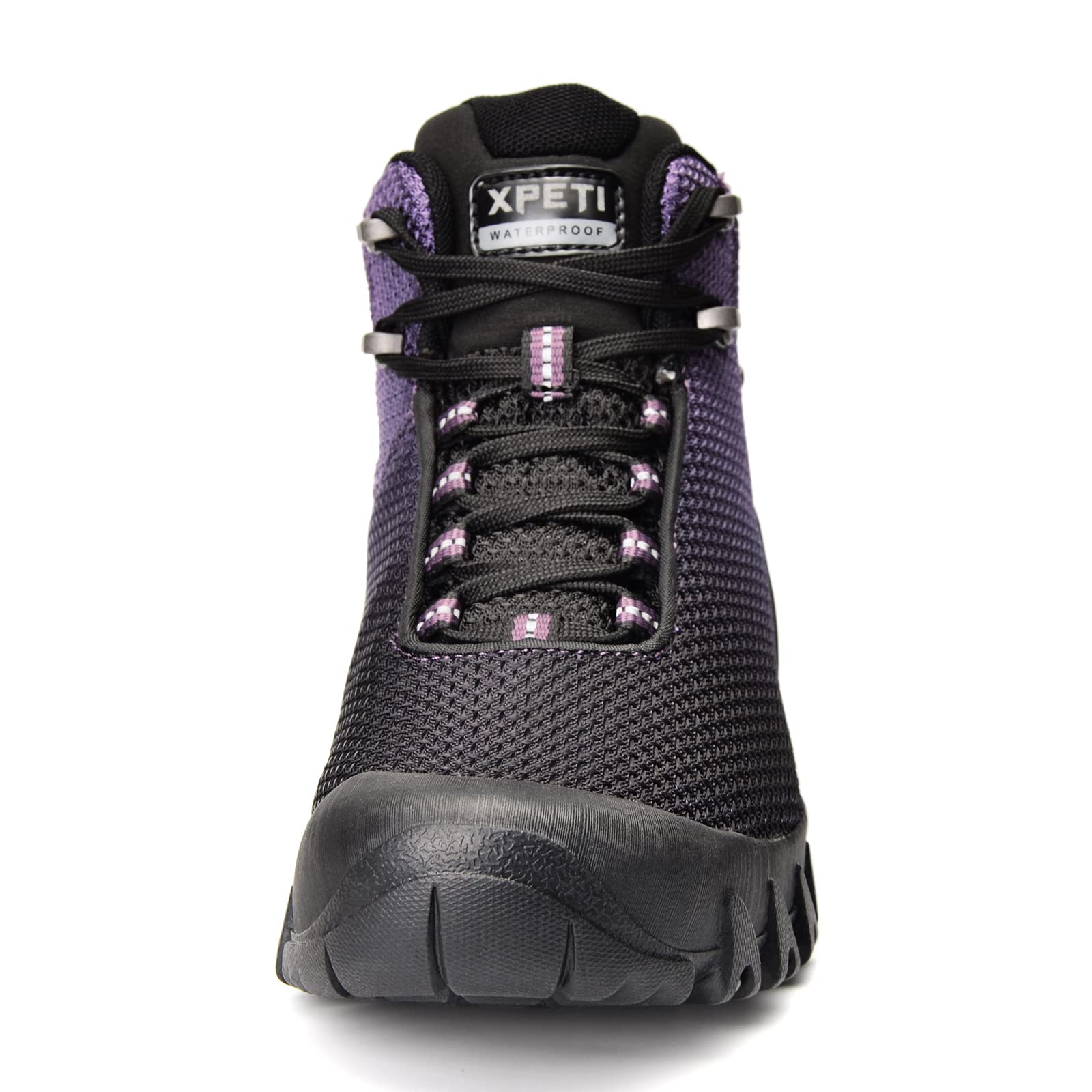 XPETI Women’s Terra Mid Hiking Boots (Gradient Purple)