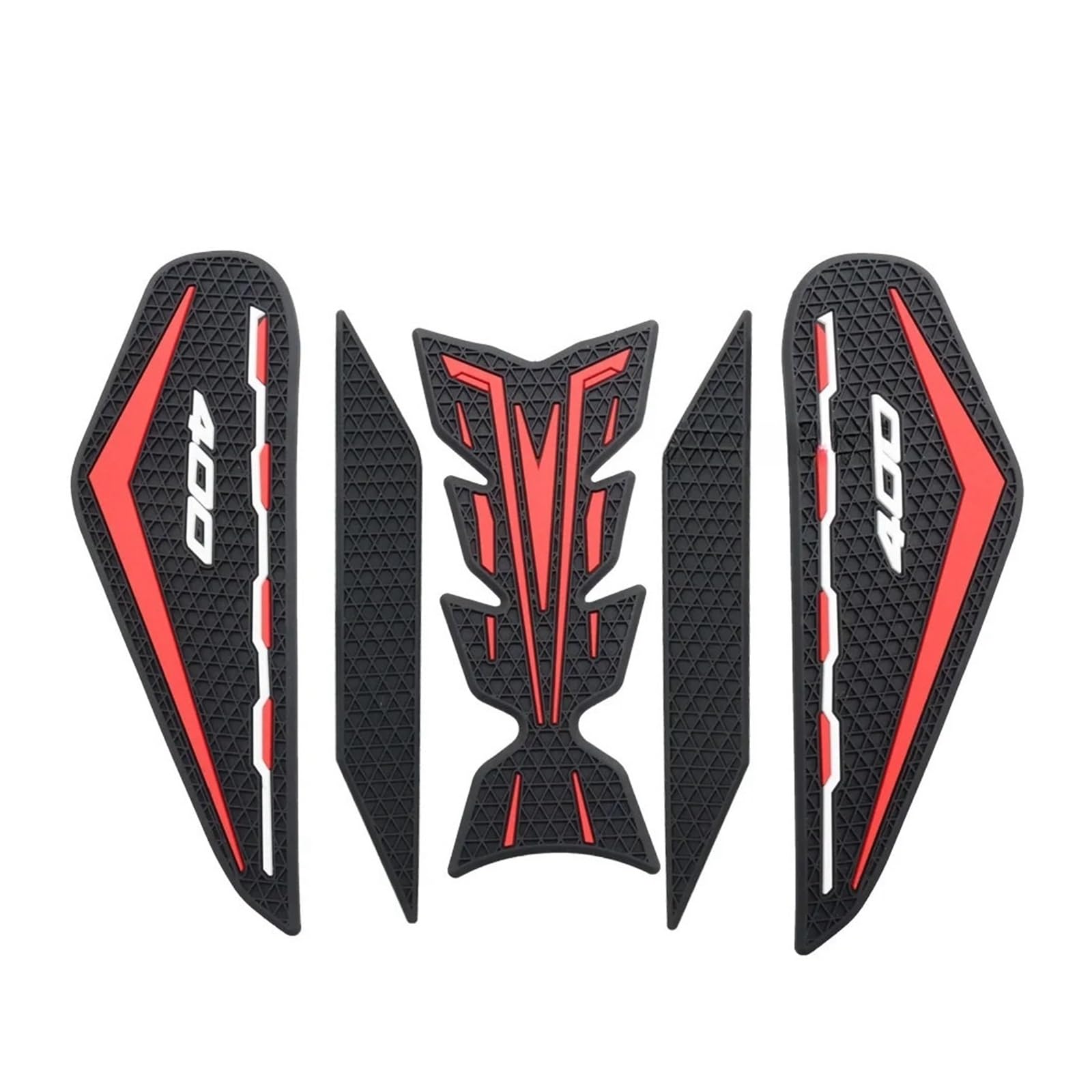 for Kawas&AKI for Ni&nja 400 Z400 2018-2020 Motorcycle Tank Pad Sticker Traction Fuel Tank Pad Sticker Knee Protector Tank Fuel Tanks Pads