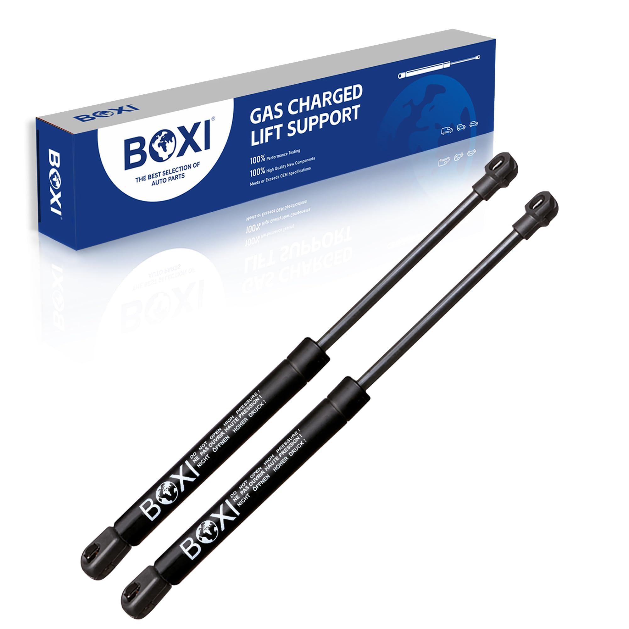 Amazon.com: BOXI Qty(2) Front Hood Lift Supports Gas Struts Shocks