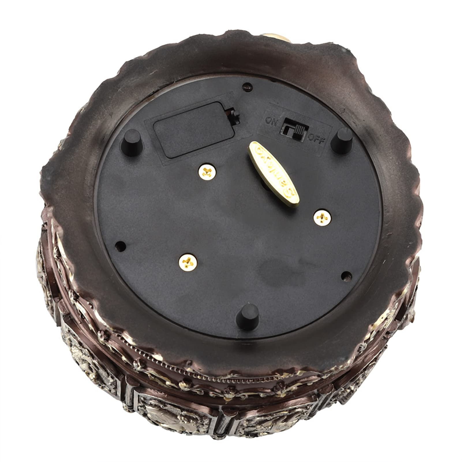 MAGT Caja de música vintage, 12 constelaciones, caja de música con constelaciones giratorias, diosa giratoria, luces LED brillantes, regalos para Navidad, San Valentín, cumpleaños (Libra)