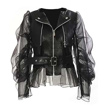 【新品未使用】meer. SHEER JACKET(BLK) 71iLWXboxTL._SY350_QL65_.jpg