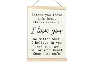 TAEDIN Before You Leave This Home Poster Hanger Frame
