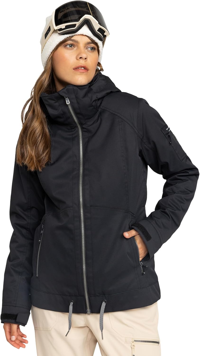 Roxy Women's Meade Snow Jacket – 10k Waterproof, Pfas-free, Recycled Materials, Insulated