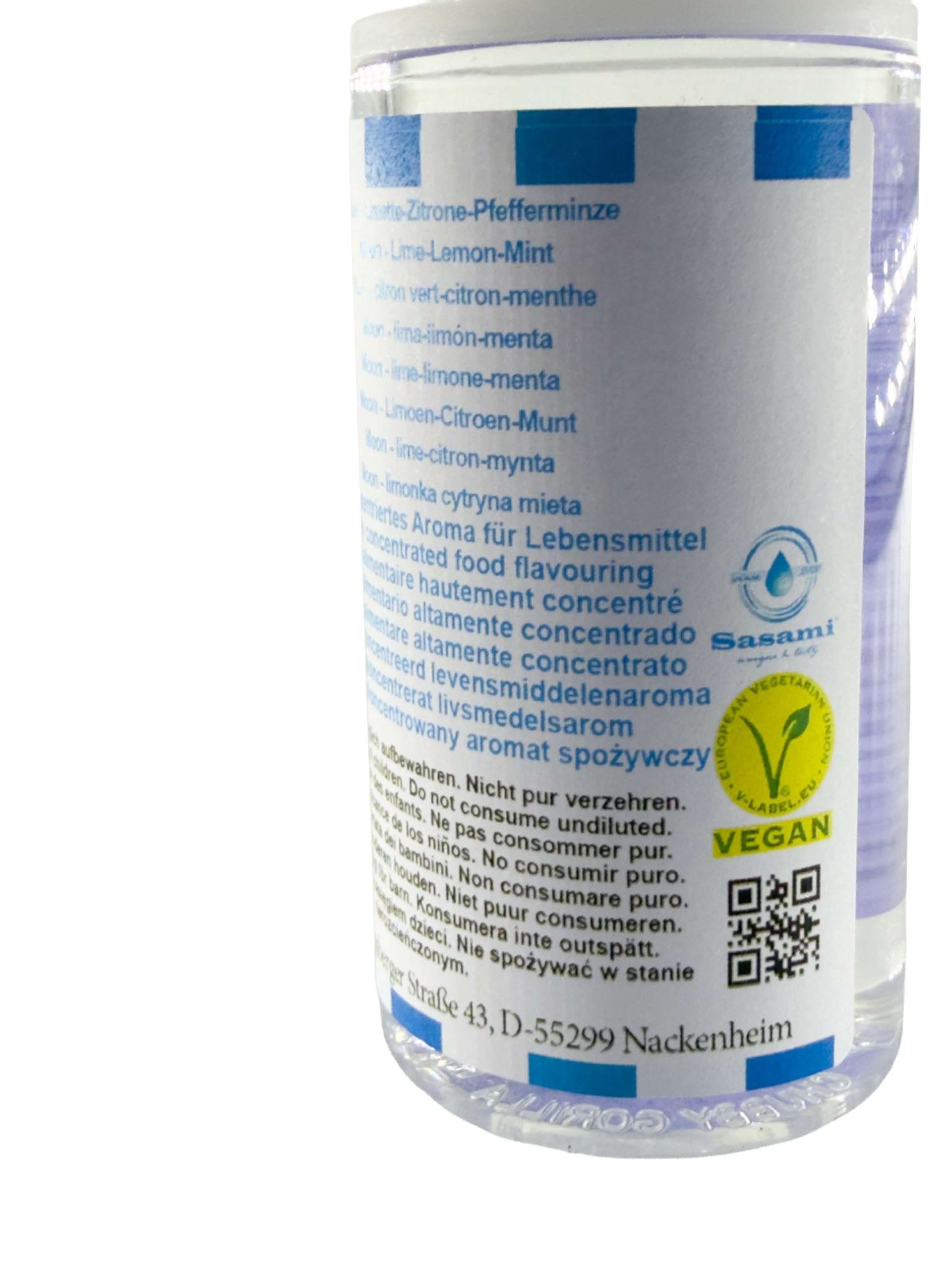 Moon - Limette-Zitrone-Minze Aroma Konzentrat - Vegan - Sasami - 100ml