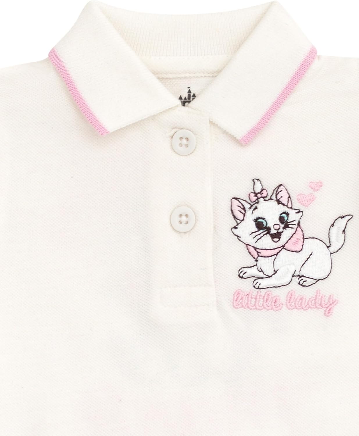 Disney Baby Girls Bodysuit and Chambray Pleated Skirt Outfit Set Newborn to Infant Sizes (Newborn - 24 Months) - Image 6