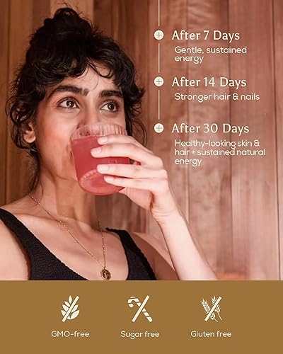 Miniatura 5 de Ancient + Brave True Collagen Powder 7.05oz (Ap 33 porciones), péptidos de colágeno alimentados con pasto de la UE, proteína en polvo altamente