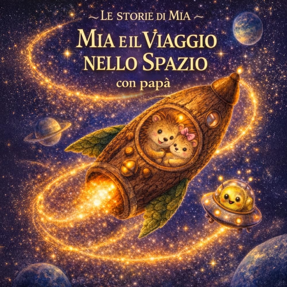 Mia e il viaggio nello spazio con papà: Le storie di Mia