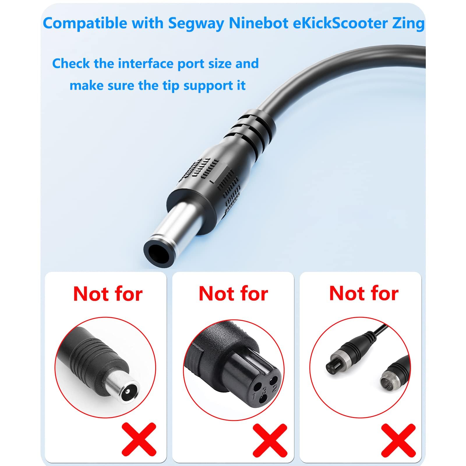 ZING E8 Charger - Safe & Compatible Power Adapter