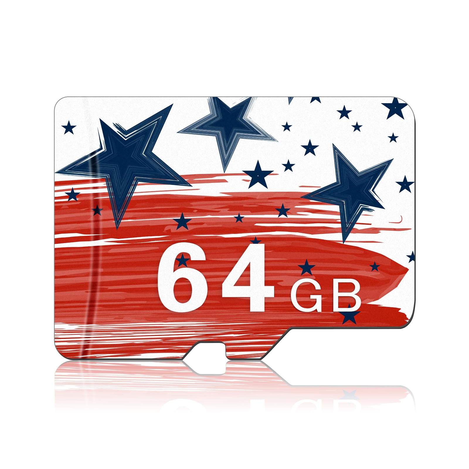 64GB Memory Card, TF Memory Card Up to 80MB/s, UHS-I A1, U3, Class10, V30 High Speed Mini TF Card with Adapter