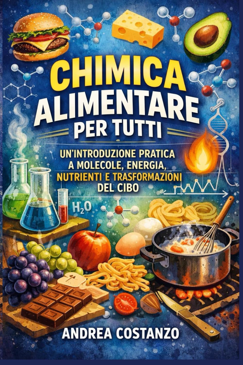 Chimica Alimentare per Tutti: Un’introduzione pratica a molecole, energia, nutrienti e trasformazioni del cibo: 9 (La scienza spiegata semplice)