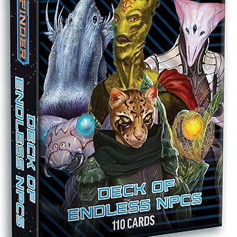 Starfinder Deck of Endless NPCs (Starfinder First Edition Accessories)