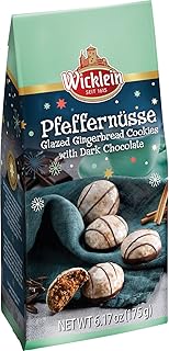 Wicklein Pfeffernusse Glazed Gingerbread With Dark Chocolate Bag, 6.17 oz