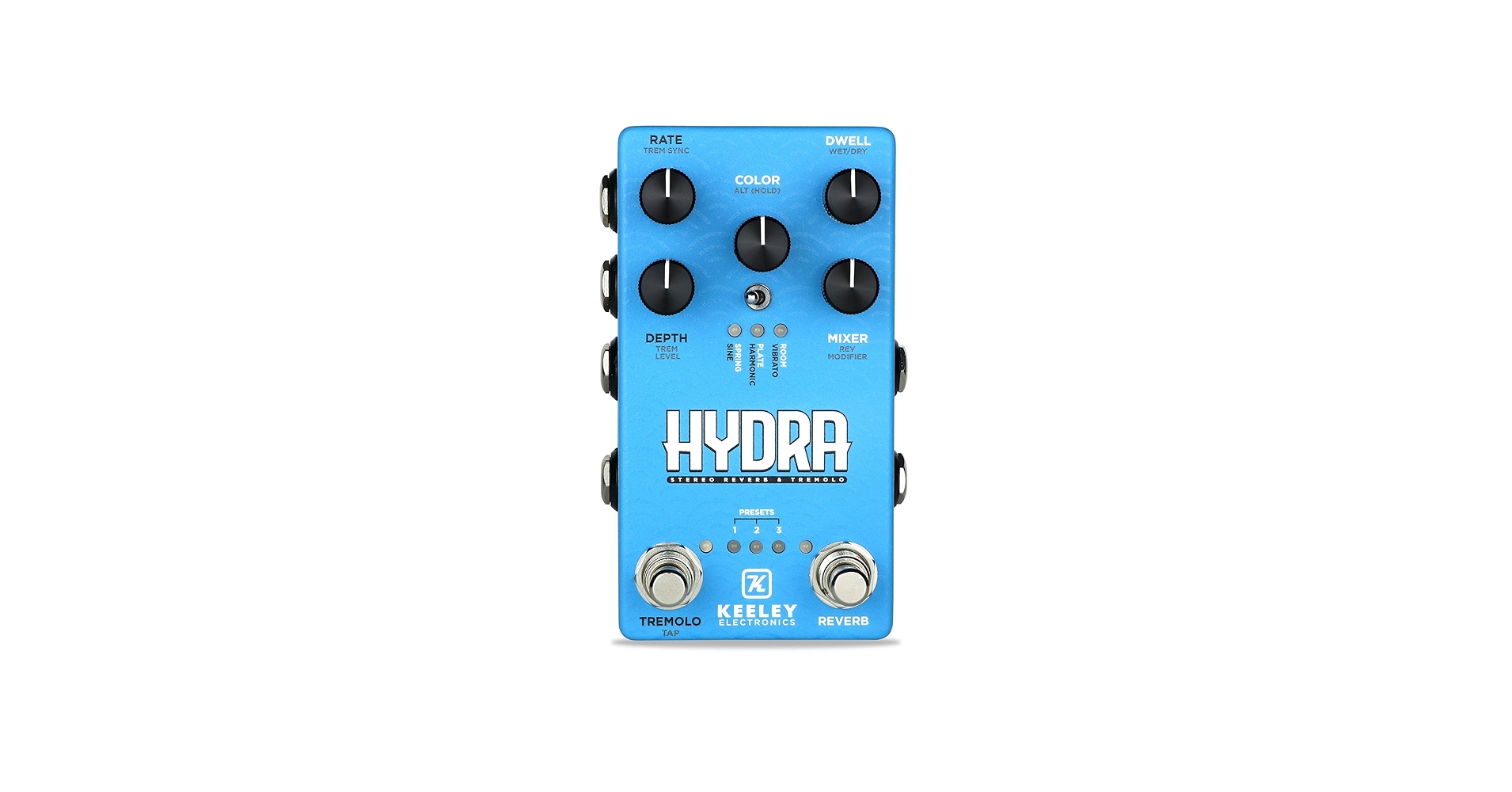 KEELEY HYDRA リバーブ エフェクター Amazon.com: Keeley Hydra Stereo Reverb and Tremolo Pedal