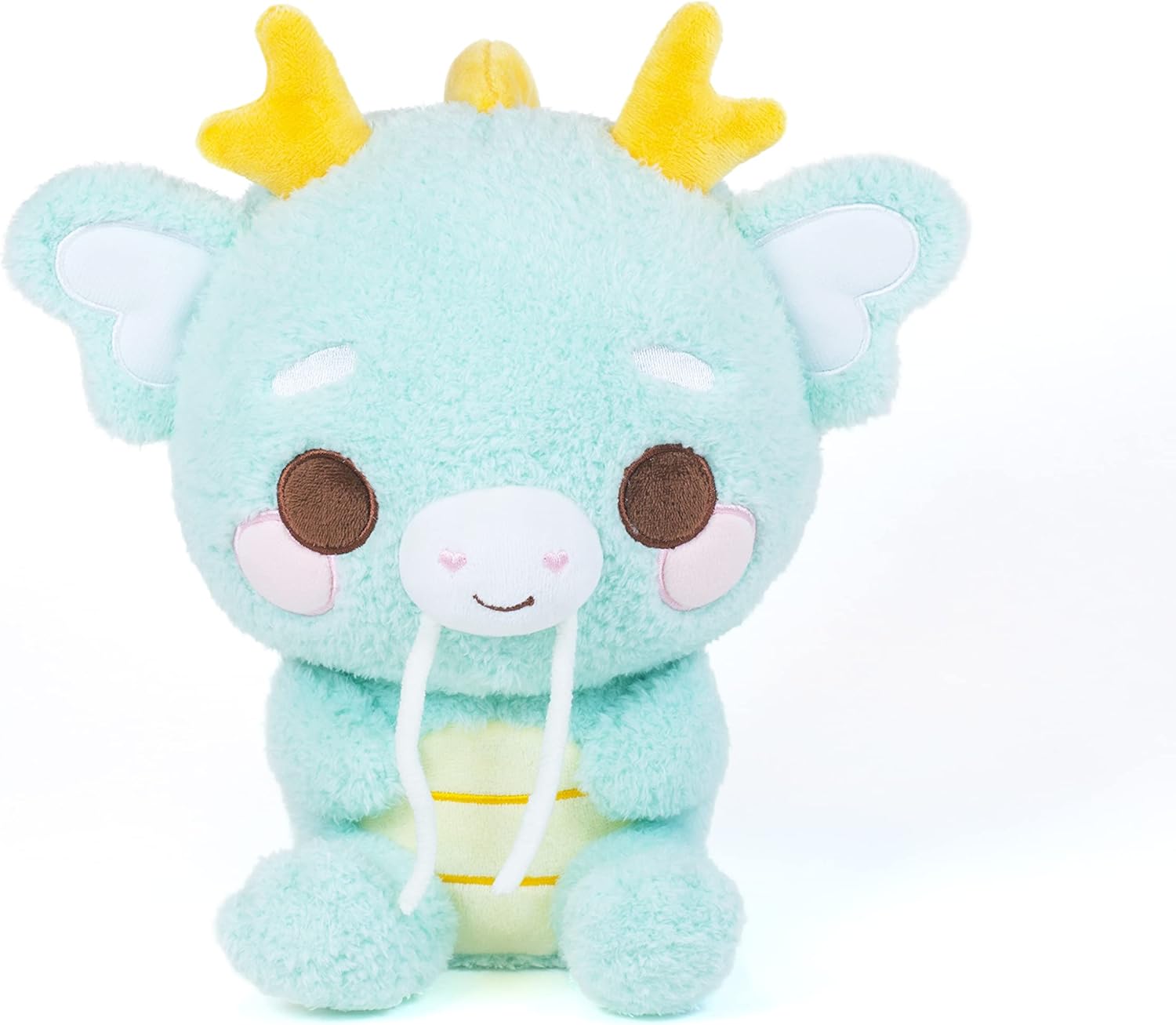 Cuddle Barn PlushGoals - Kai The Mythical Kirin | Blue Kawaii Dragon Folklore Inspired Stuffed Animal Plush Toy, 9 inches