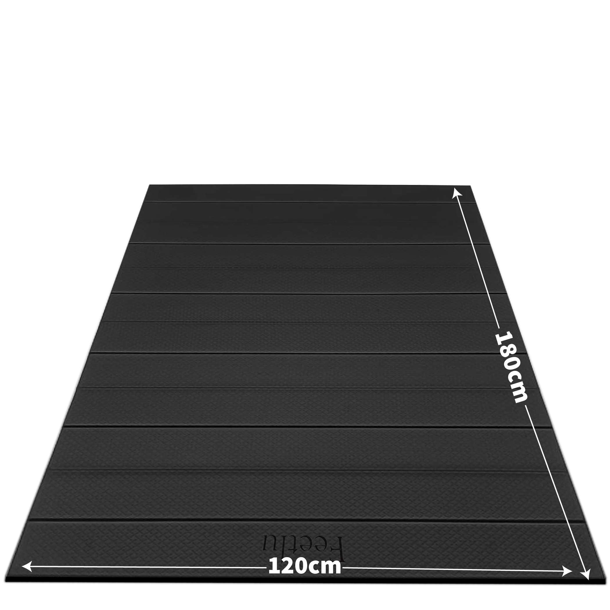 Foldable Yoga Mat - 6mm & 8mm Thick, Large, Lightweight, and Easy...