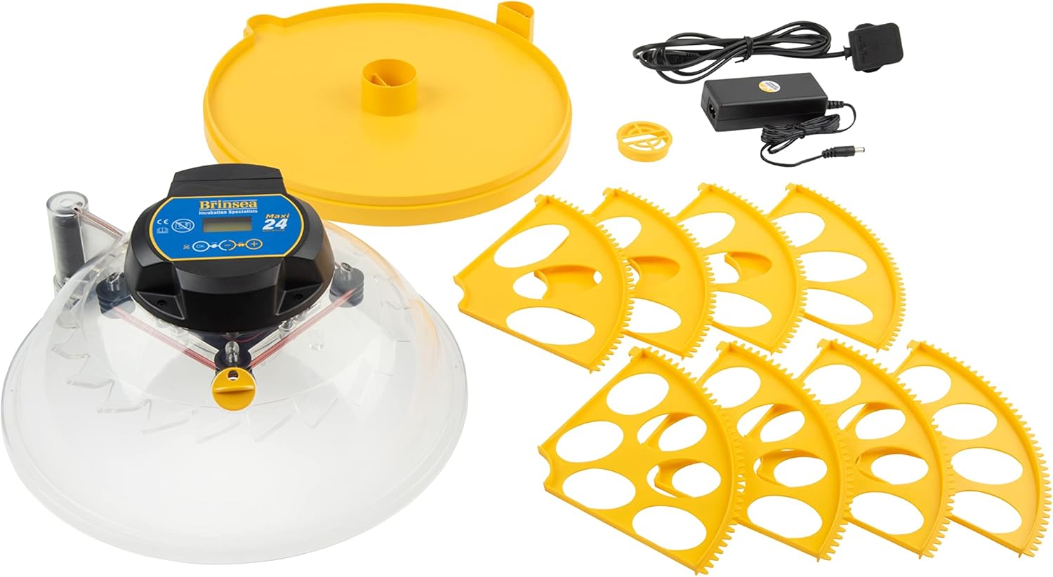 Brinsea Products Maxi 24 Advance Automatic 24 Egg Incubator, Yellow/Blue : Industrial & Scientific