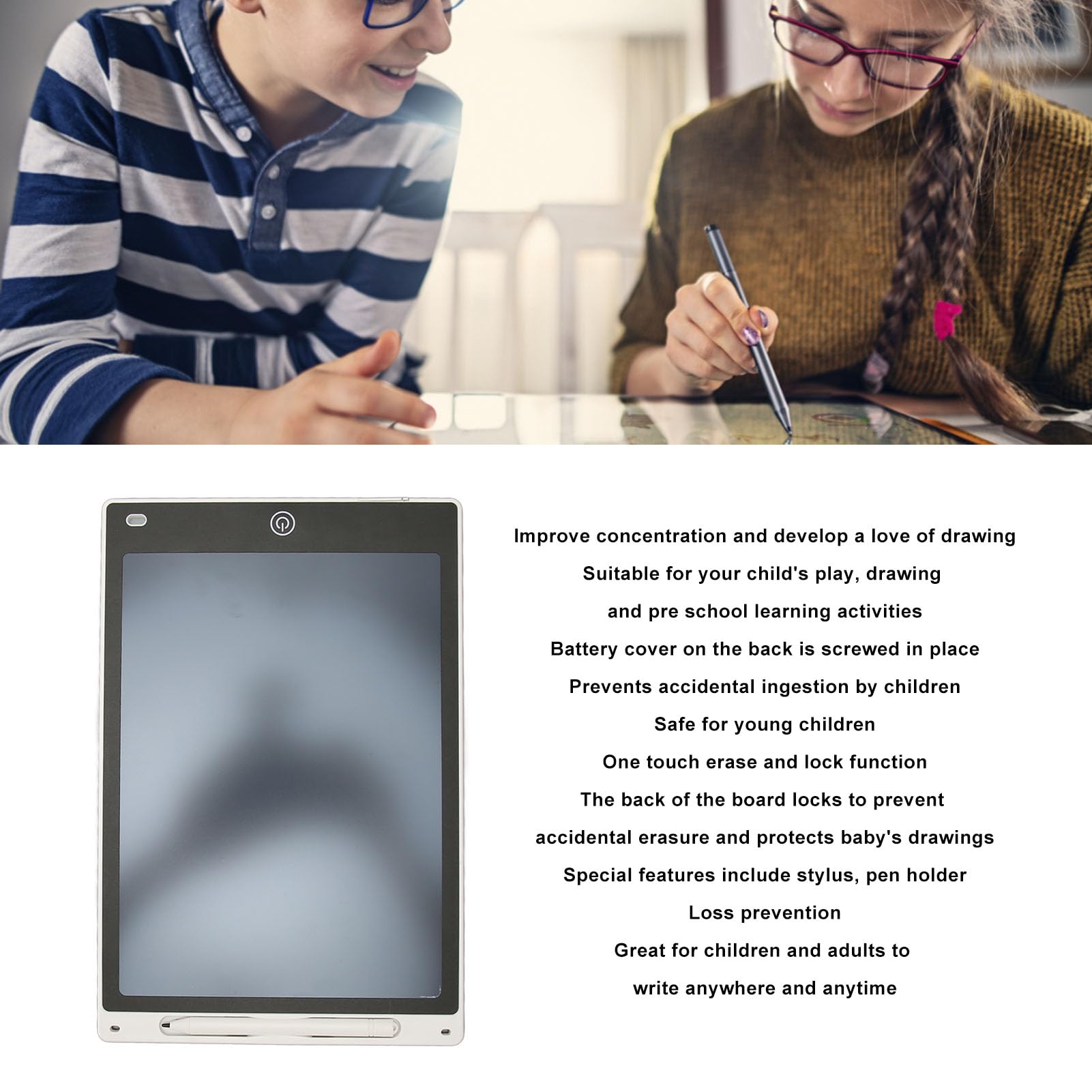 Amazon.co.jp: 子供用LCDライティングタブレット 10インチ - 感圧式