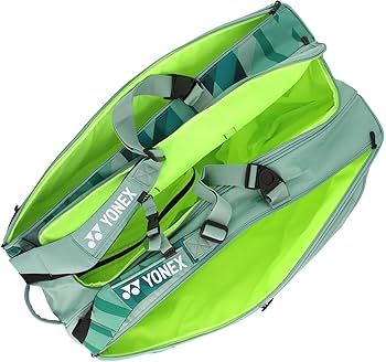 YONEX - 【希少カラー】YONEX ラケットバッグ 6本用 ミントグリーン テニスバック YONEX 《送料無料》《新色》YONEX ラケットバッグ9＜テニス9本用