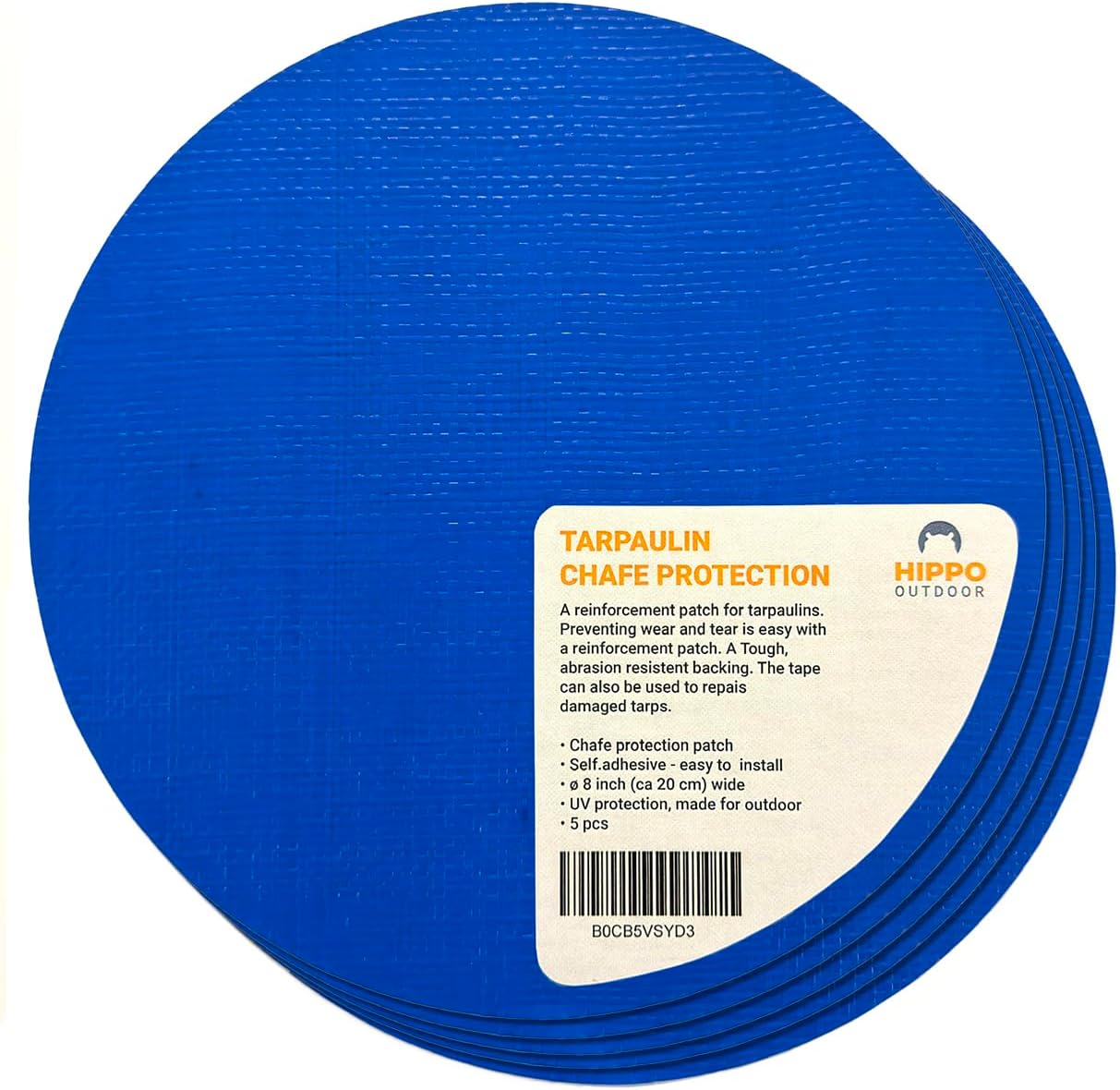 Carolina Tarps Black Vinyl Tarp Repair Tape (6" x 50