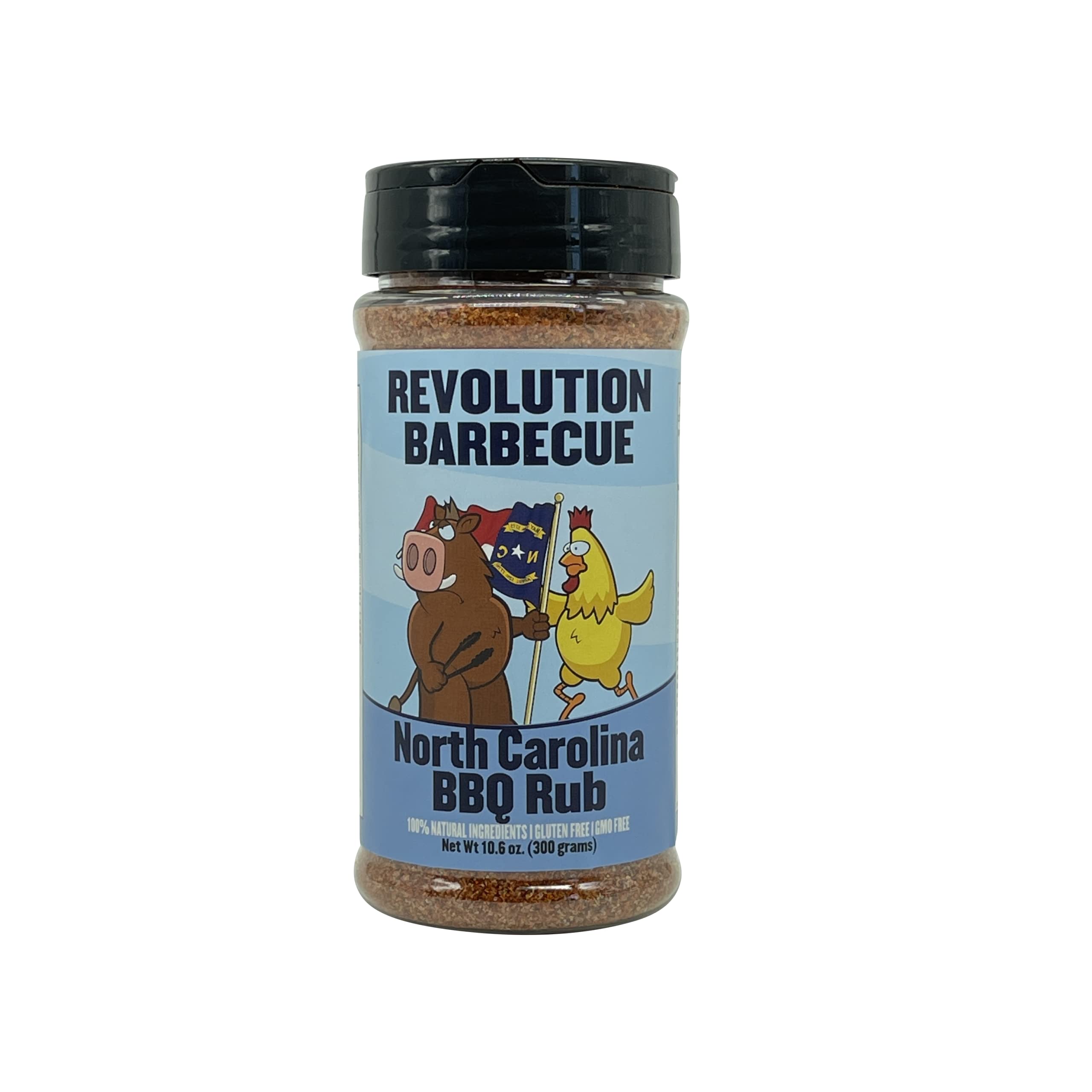 North Carolina BBQ Rub | Sweet & Savory | Great on Pork, Chicken, Ribs, & Brisket | All Natural GMO Free