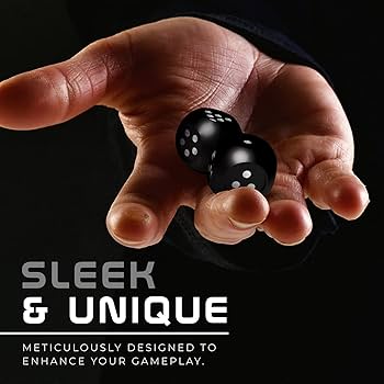 最高品質 GRAVITY DICE サファイア 2個セット （メタルダイス） Amazon | AKO DICE II メタルダイス サイコロ 2個入り ブラック