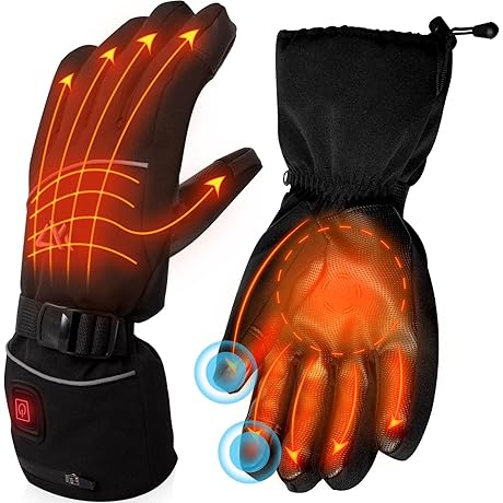 Men & Women Electric Heated Gloves: Ultimate Winter Hand Warmers