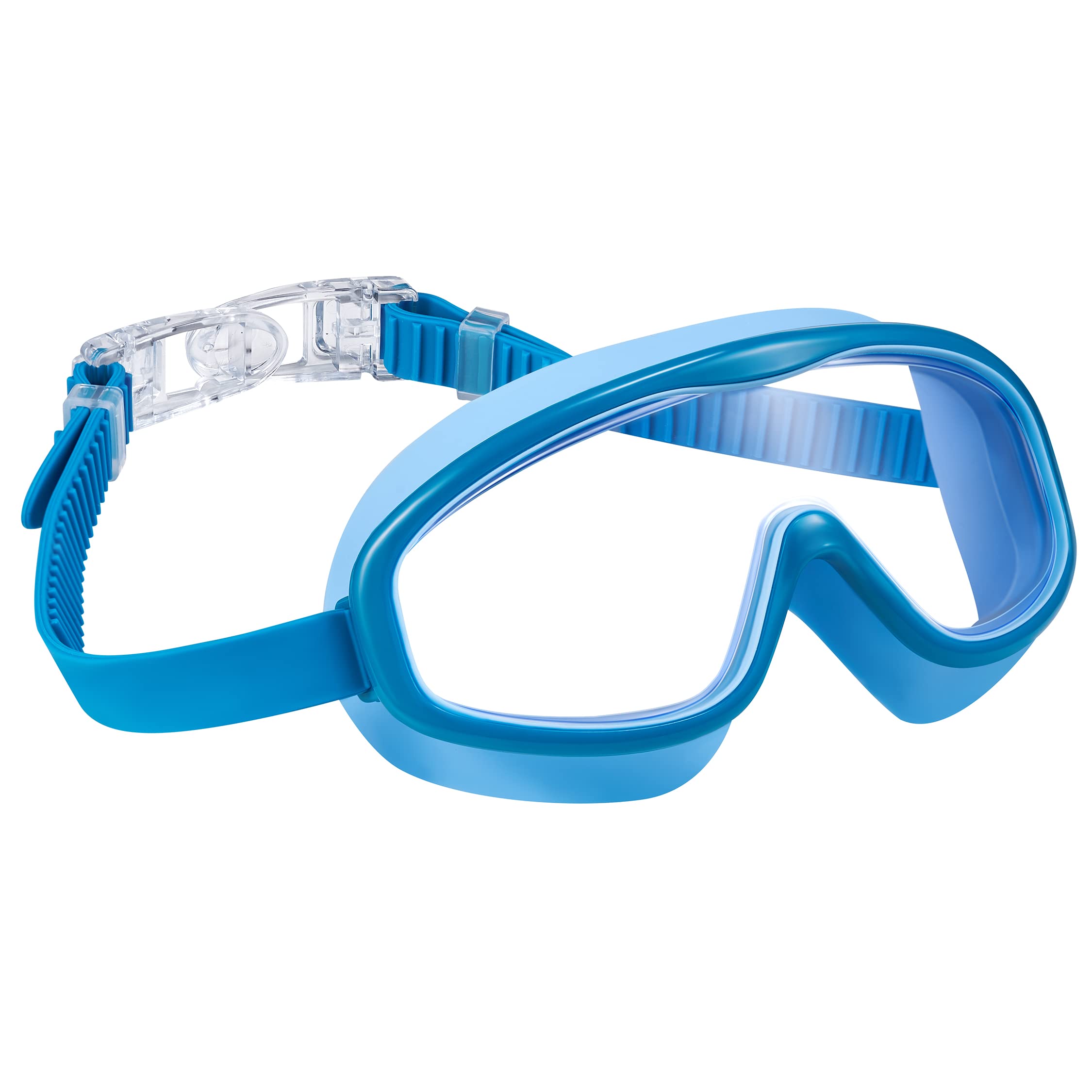 RABIGALA Swim Goggles Anti-Fog Wide View Swimming Goggles for Kids