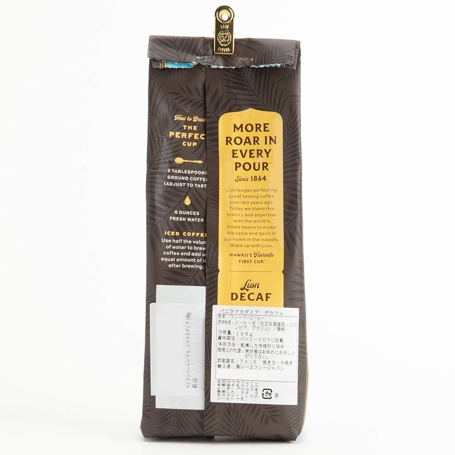 LION - ライオンコーヒー バニラマカダミア 680g 4個セット Amazon | ライオンコーヒー バニラマカダミア 徳用サイズ 680g