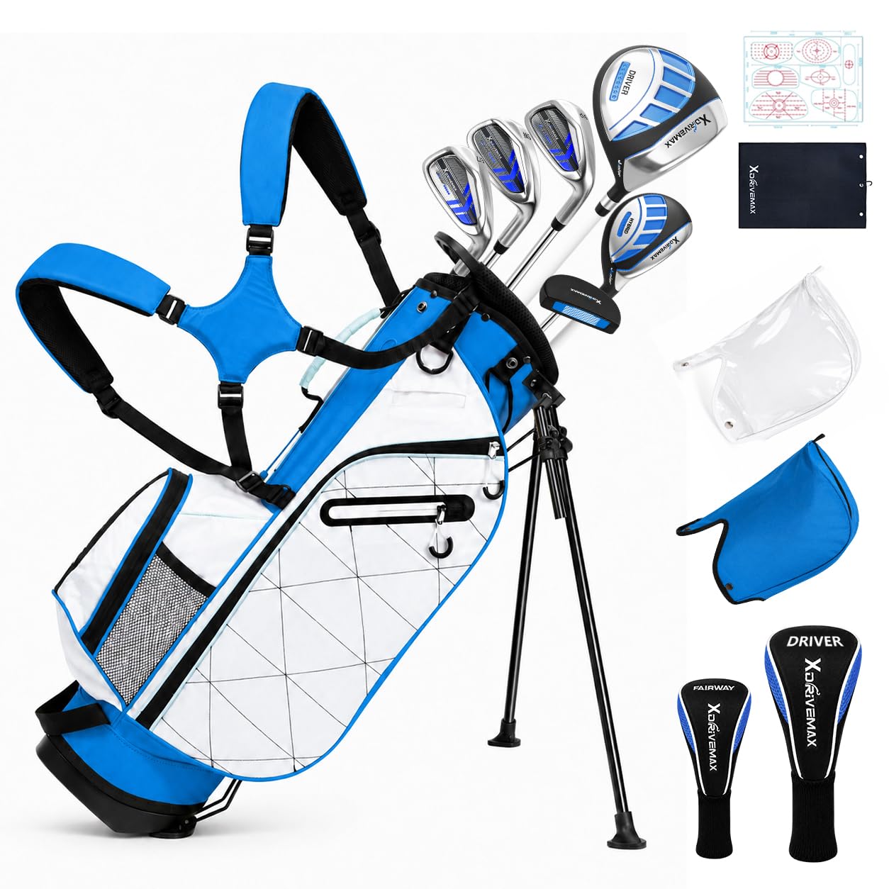 XDriveMax 7-Piece Youth Golf Club Set