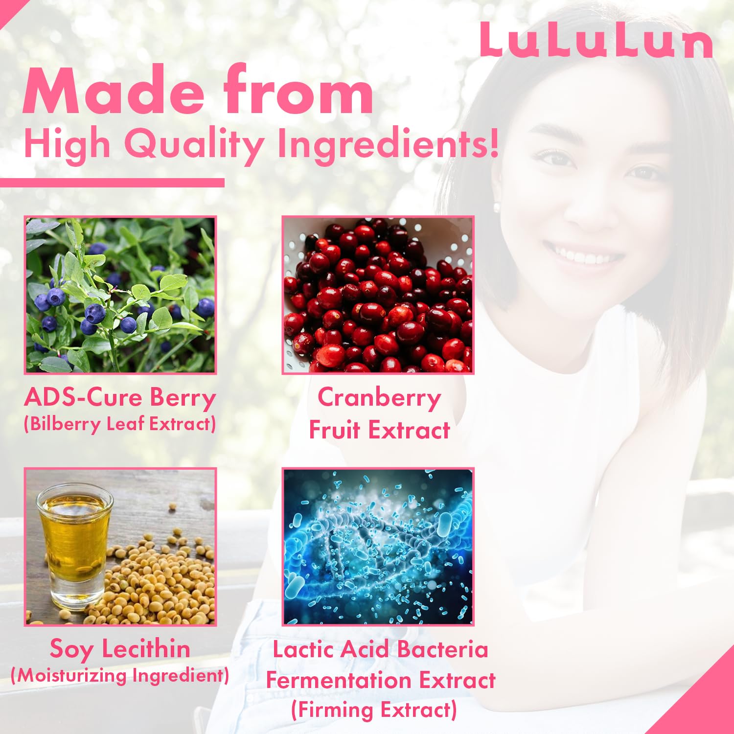 Amazon.co.jp: LULULUN(ルルルン) ルルルンピュア ピンク 36枚入り