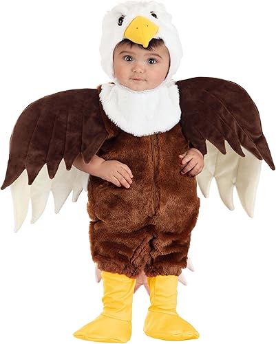 Disfraz de águila de felpa infantil disponible en Yaxa Colombia