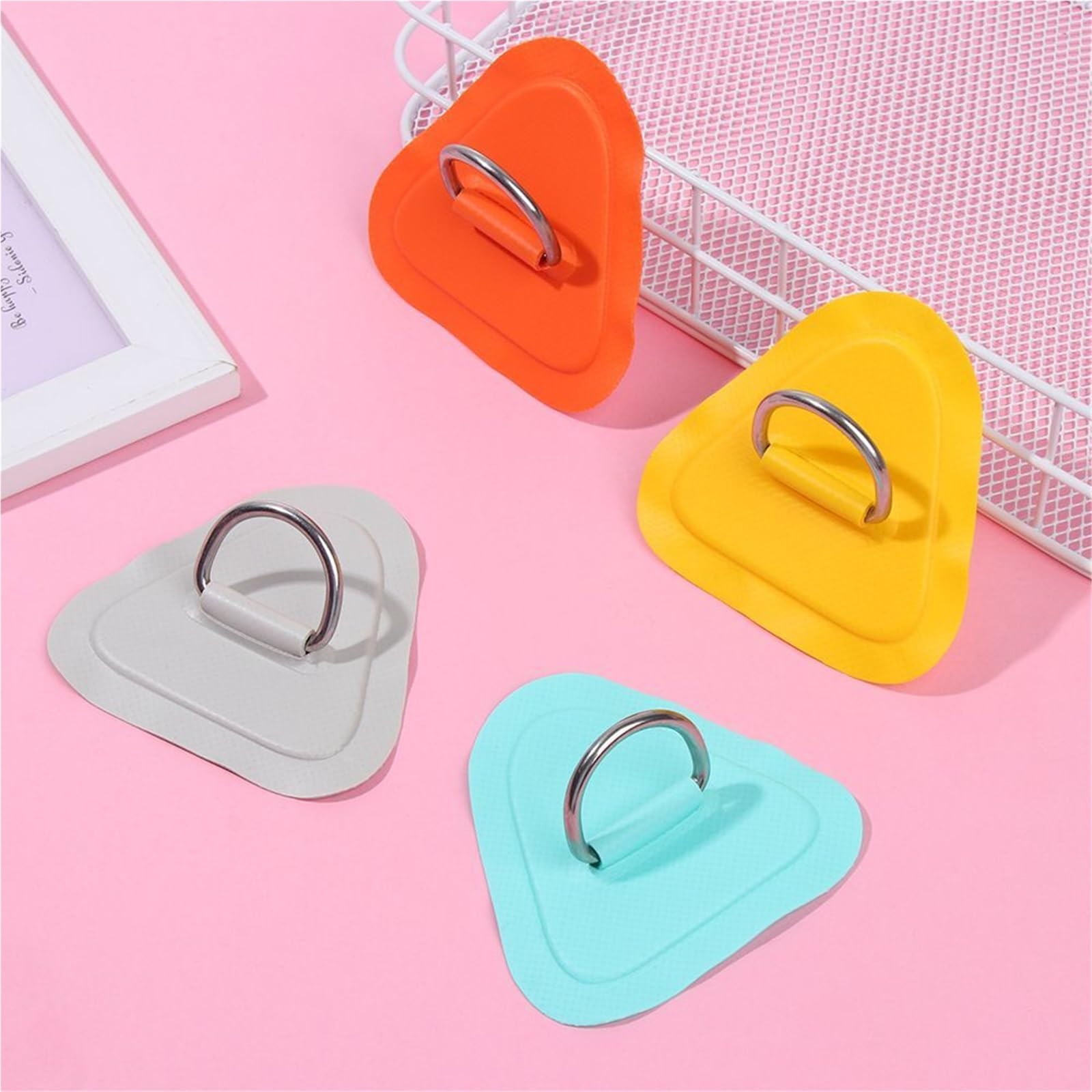 PVC-D-Ring-Patch mit 316-Edelstahlring