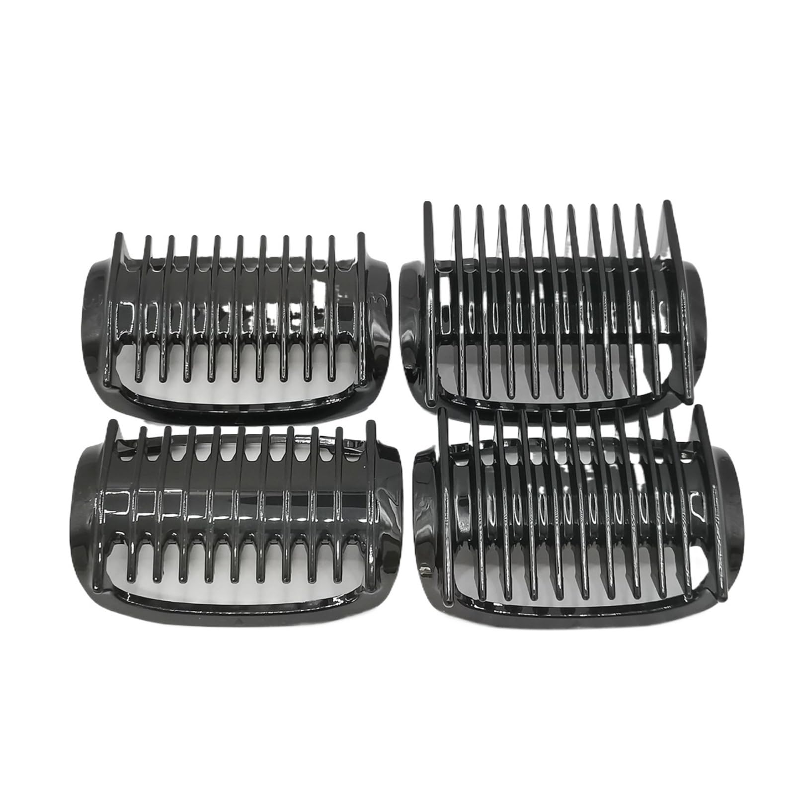 4 Pettini for Testa, Compatibili Con Philips, Bodygroom BG3005 BG3007 BG3010 BG3011 BG3012 BG3015 BG3016 4X Kit Taglio Capelli Bidirezionale Clipper Guard