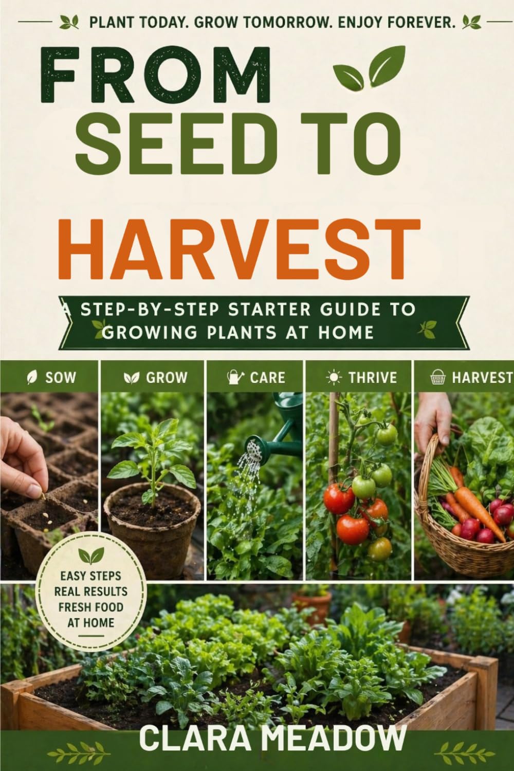 From Seed to Harvest: A Step-by-Step Starter Guide to Growing Plants at Home