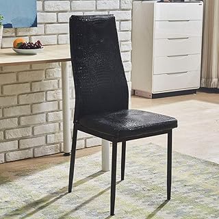 YUMUO Tulip Dining Chair Patas de Metal Natural con Almohadilla Acolchada Diseñador contemporáneo para Office Lounge Dining Kitchen (Color: Blanco)