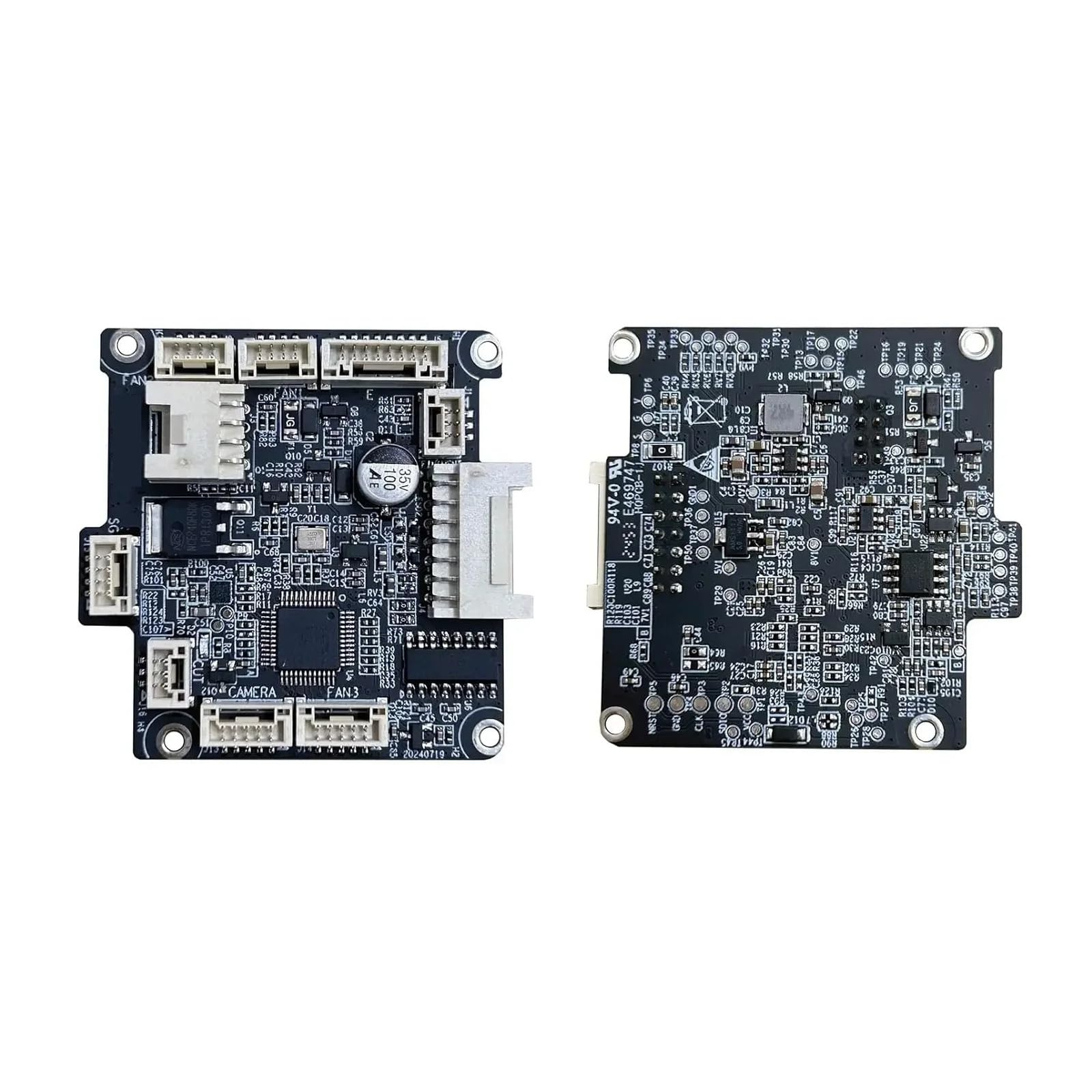 Compatibile con Creality, scheda adattatore ugello K2 Plus | Adattatore PCB testa utensile K2 Plus, scheda di trasferimento ugello, circuito di controllo, parte stampante 3D