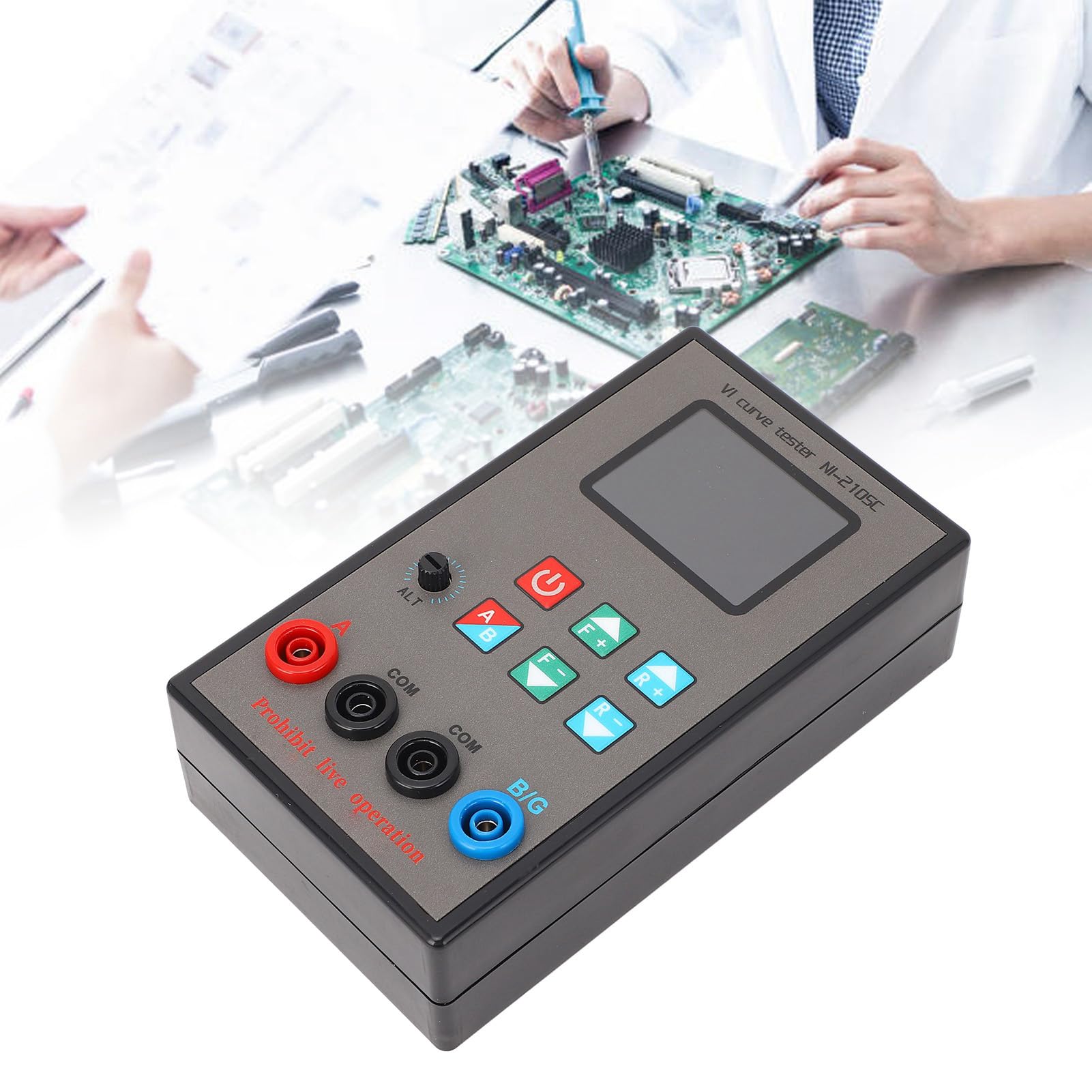 Vi Curve Tester 2 Pulgadas TFT Color SCCREEN Circuito de Doble Canal Tester portátil Recargable