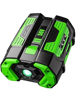 HOCHSTERN 5.0Ah Replacement for EGO 56V Battery Compatible with EGO 56 Volt Lithium-Ion Battery Power Tools (1Pack) - Amazon product rated Grade B