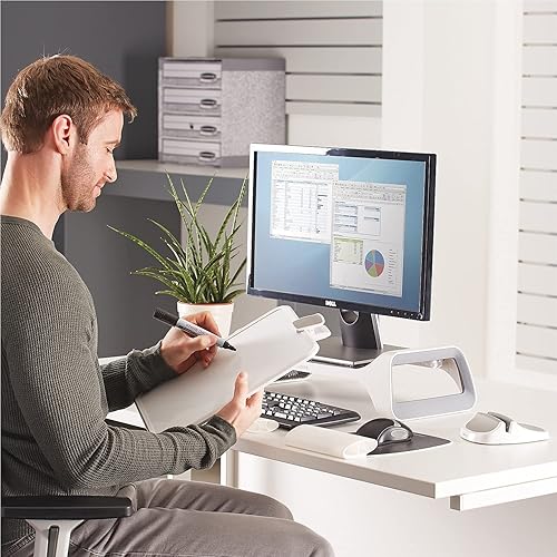 Miniatura 6 de Fellowes 9311501 Soporte para documentoscopias, 9-12 pulgadas x 14 pulgadas, color blanco