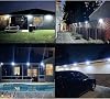 رداء واسع الزاوية يعمل بالطاقة الشمسية 100 Led 3 أوضاع حساس للحركة يعمل بالطاقة الشمسية Led مقاوم للماء إضاءة Led للحديقة الشمسية مع مستشعر الحركة إضاءة عالية الإضاءة [درجة الطاقة A+++]