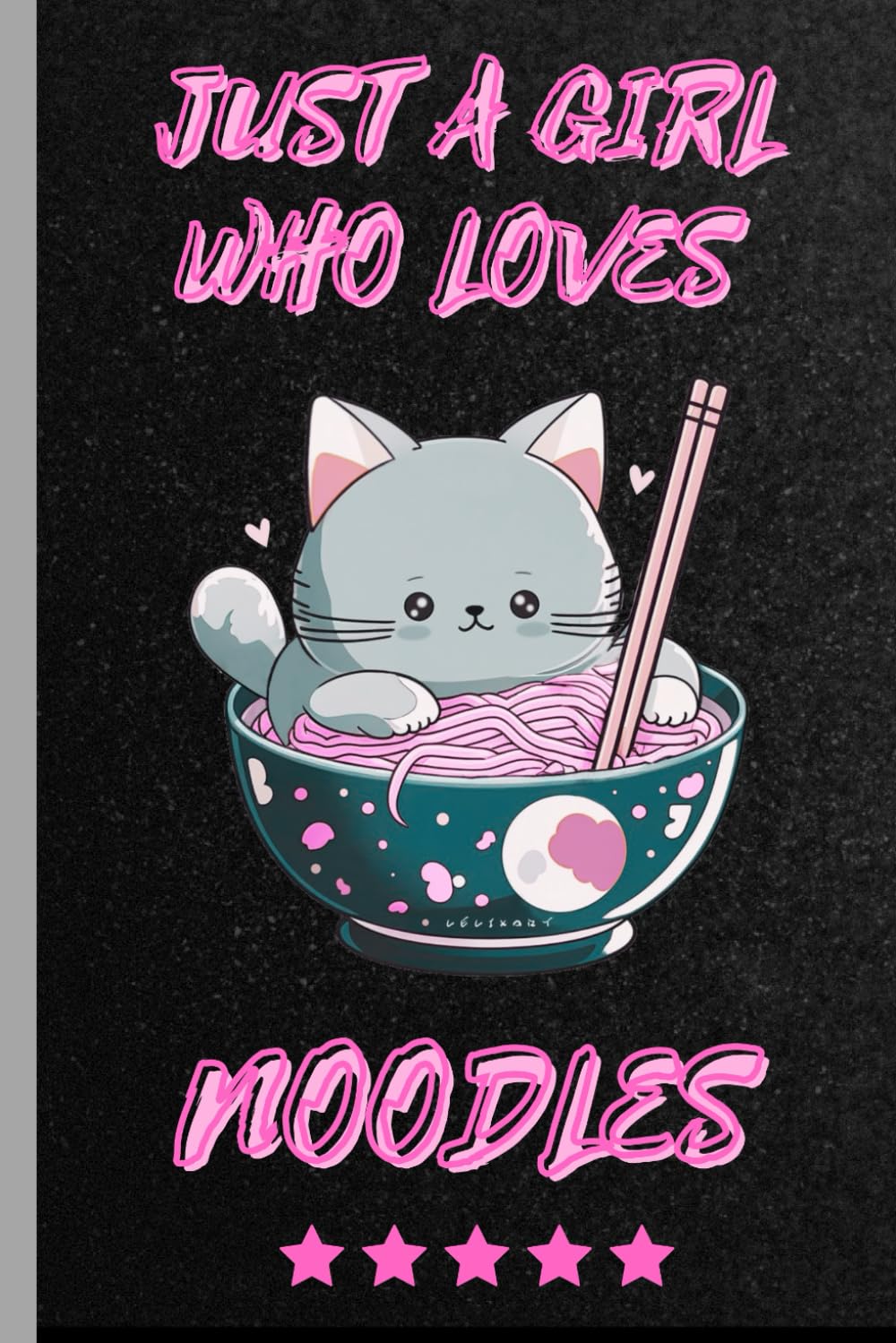Notebook nouilles pour fille et passionnés de ramen japonais