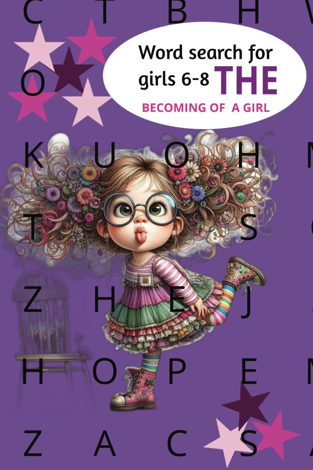 Word search for girls 6-8: to improve learning skills while having fun