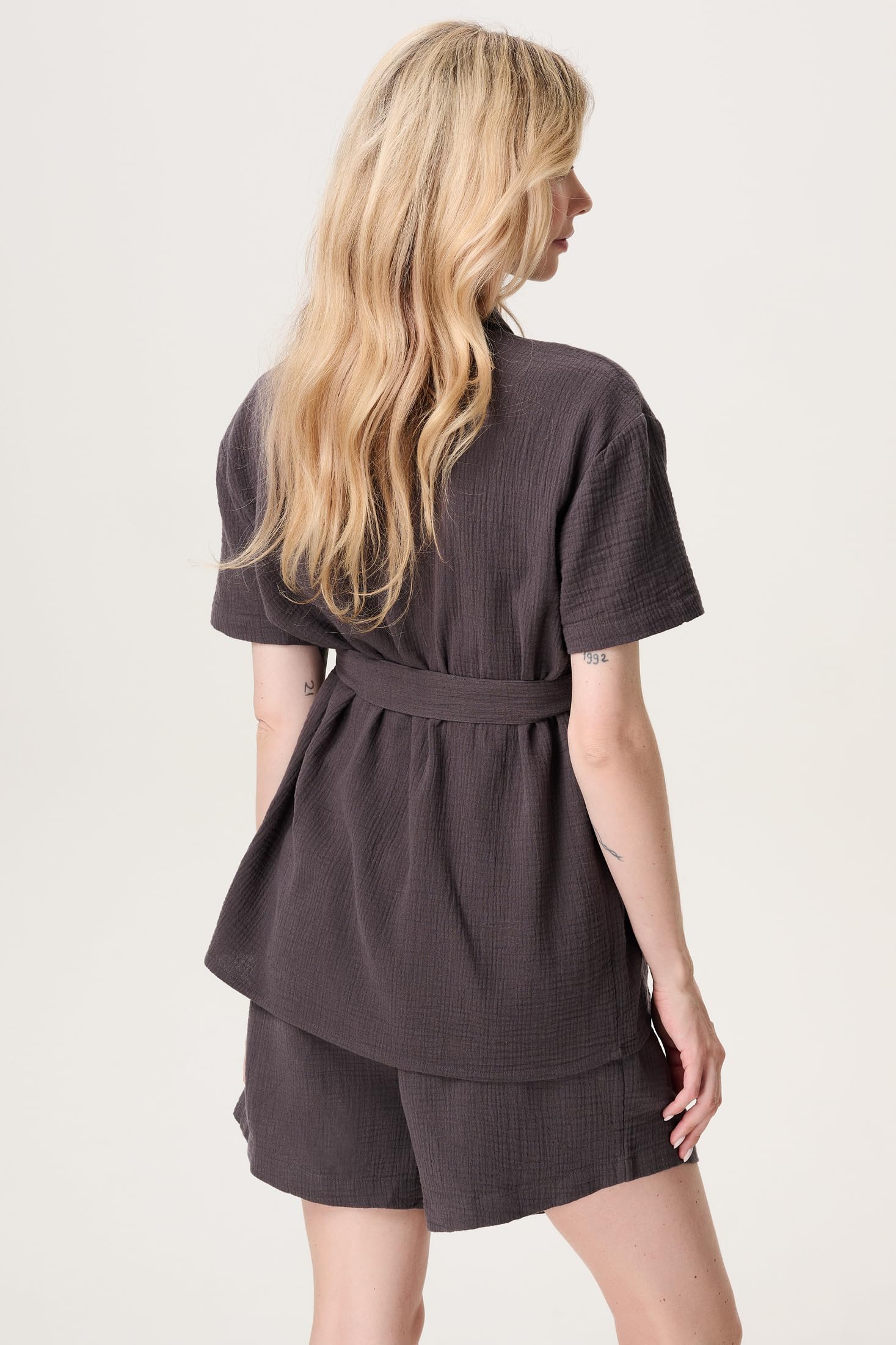 Damen Blouse Nursing Ss Bluse