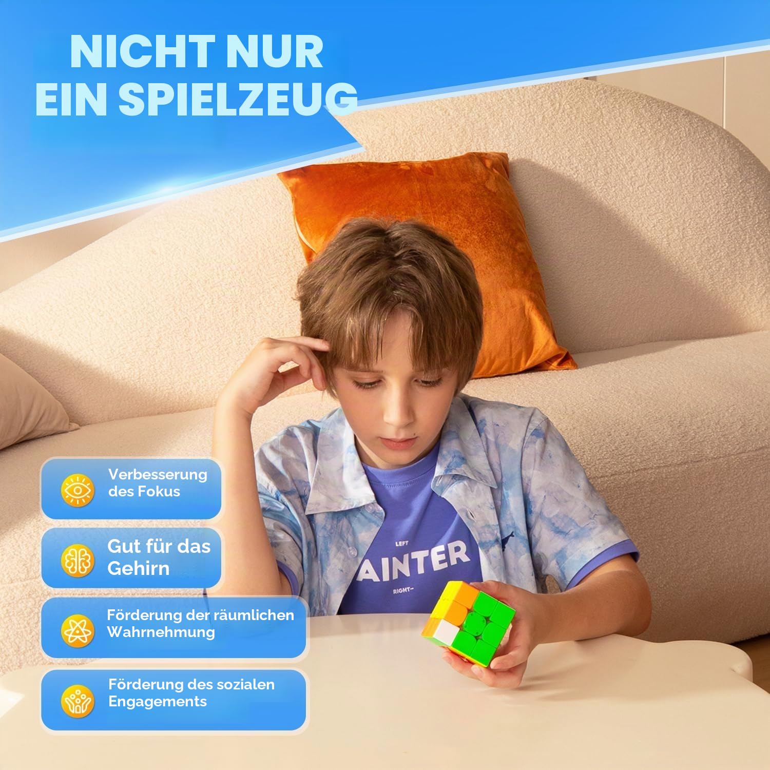 Monster Go 356 EDU Magnetisch Zauberwürfel & GAN 356 M Lite 3x3 Speed Cube