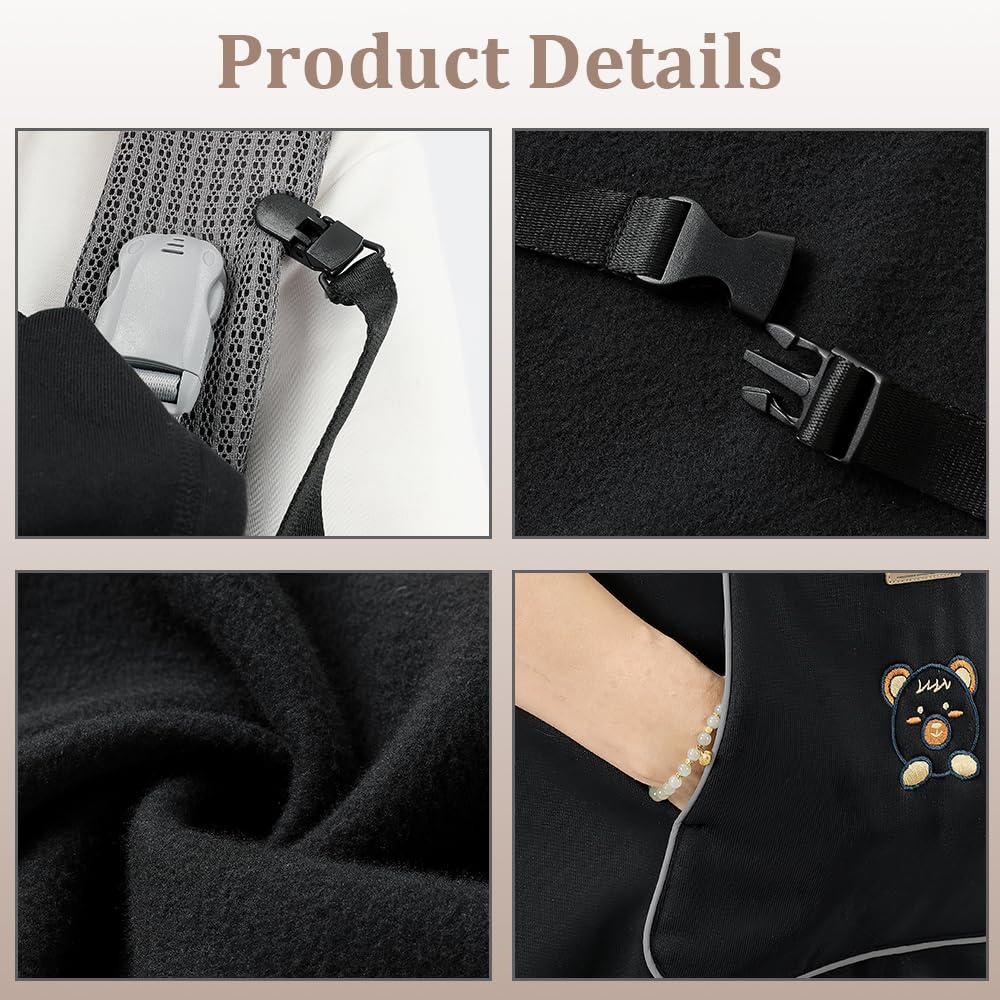 Tragecover Babytrage Winter, Warm Universal Babytragebezug, Regenschutz Babytrage mit Aufbewahrungstasche, Für Spaziergänge Im Freien Und Reisen