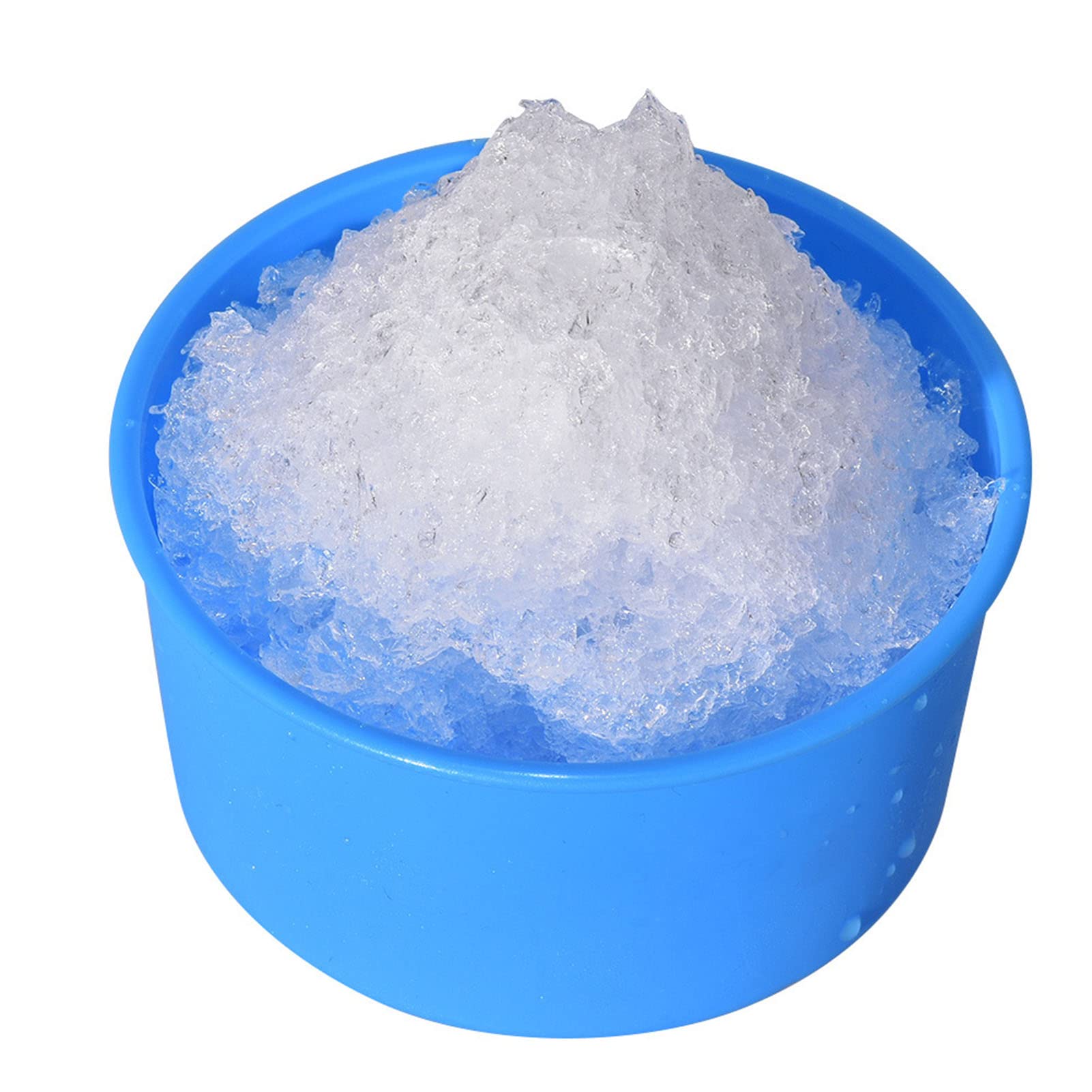 Macchina per tritaghiaccio Manuale Macchina per Coni di Neve Macchina per Ghiaccio tritato a manovella Macchina per Granite con Lame in Acciaio Inossidabile Portatile Non Elettrico per Una frantumaz