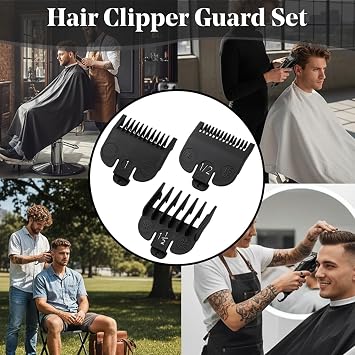 3 Pack Replacement Hair Clipper Guards 1.5/3/4.5mm for Wahl & Babyliss
