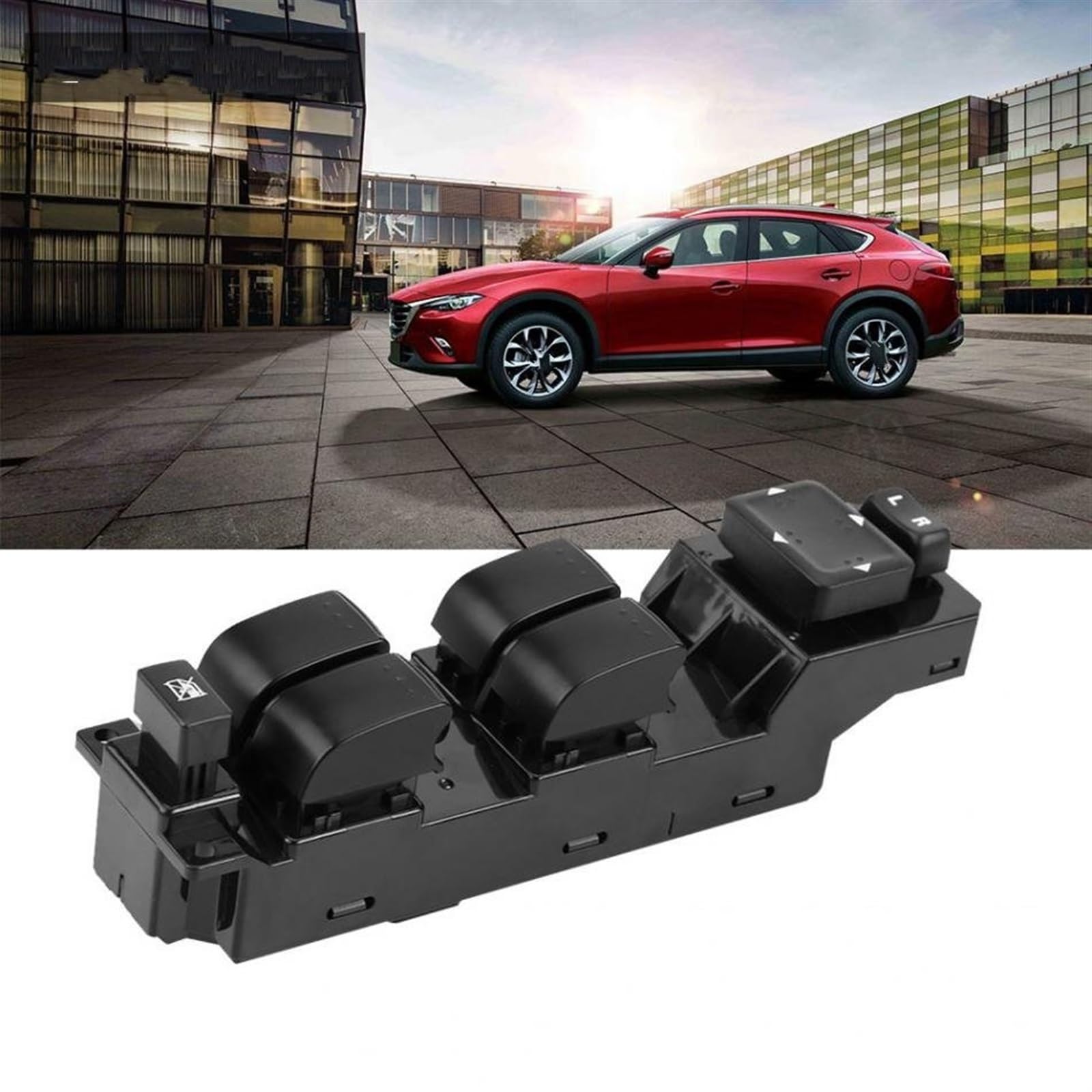 Interruttore di controllo del sollevatore elettric GP9A66350 Energia elettrica per auto per interruttore finestra principale Interruttori per auto Relè Parti di ricambio automatiche per Mazda Speed6 2